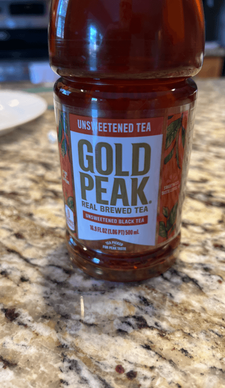 Gold Peak Real Brewed Unsweetened Black Tea