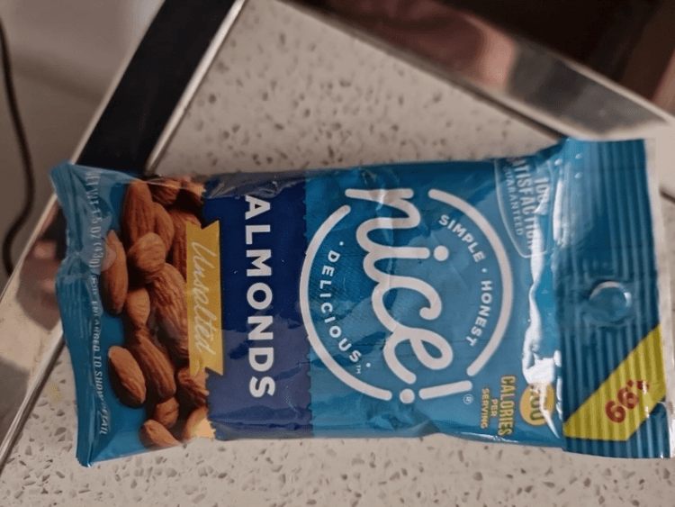 Nice! Unsalted Almonds