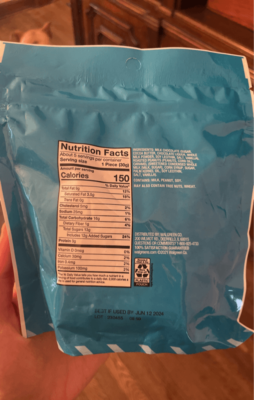 Nice! Caramel Peanut Clusters Milk Chocolate