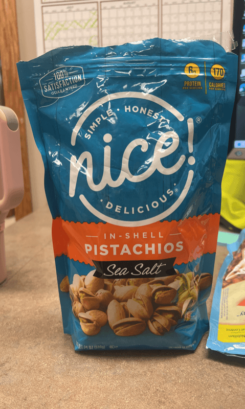 Nice! In-Shell Pistachios Sea Salt