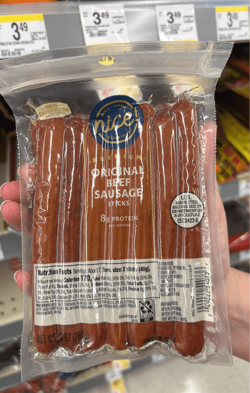 Nice! Original Beef Sausage