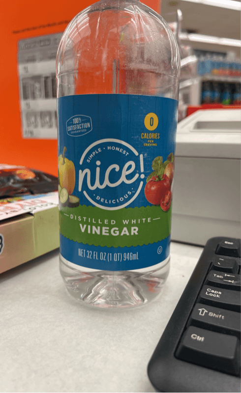 Nice Distilled White Vinegar
