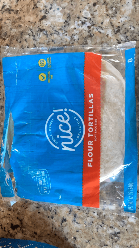 Nice! Flour Tortillas Soft Taco Size