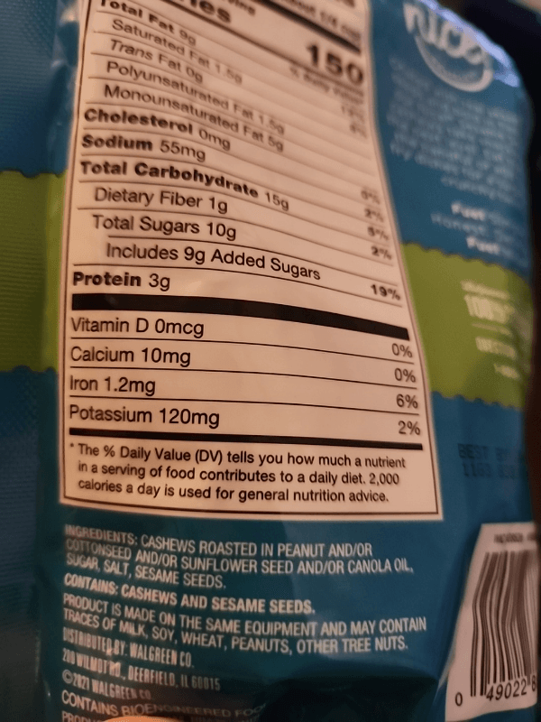 Nice! Sesame Cashews