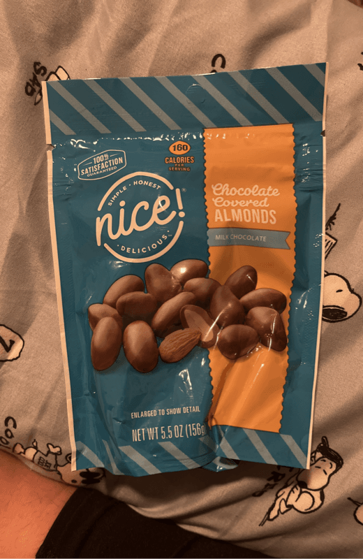 Nice! Chocolate Covered Almonds Milk Chocolate