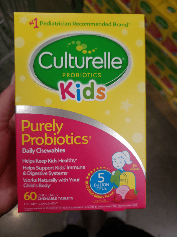 Culturelle Kids Purely Probiotics Chewables
