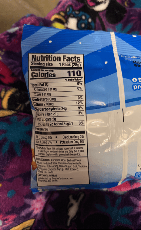 Snack Factory Pretzel Crisps Minis Original