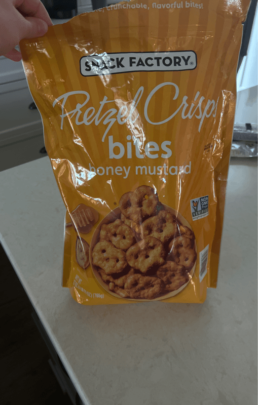 Snack Factory Honey Mustard Pretzel Crisps Bites
