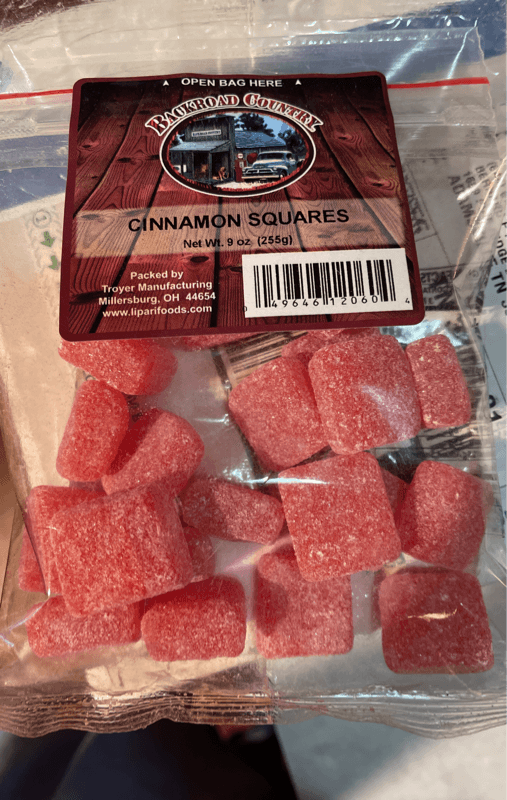 Backroad Country Cinnamon Squares