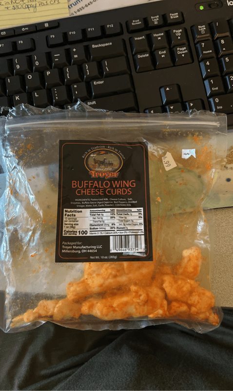 Troyer Buffalo Wing Cheese Curds