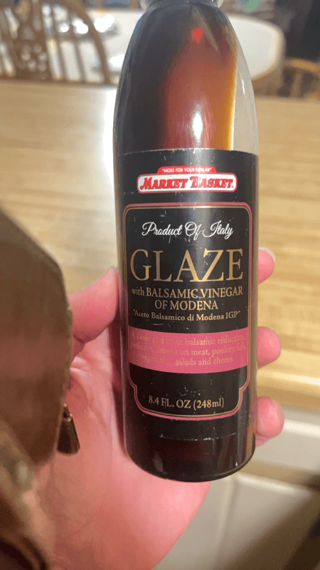 Market Basket Glaze With Balsamic Vinegar Of Modena