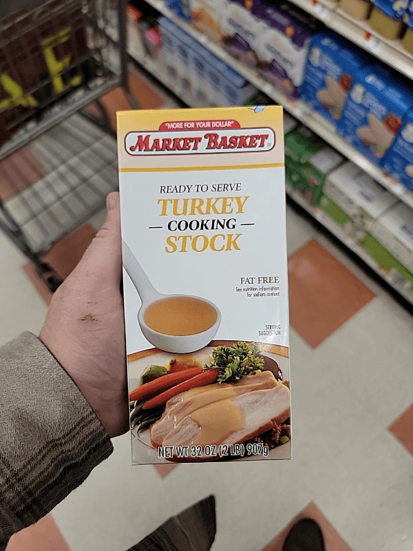 Market Basket Ready To Serve Turkey Cooking Stock