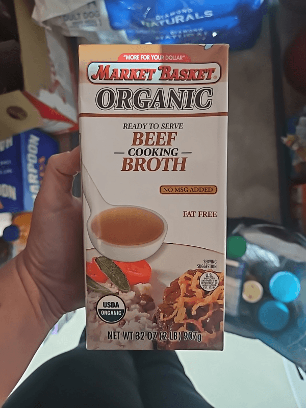 Market Basket Organic Beef Cooking Broth