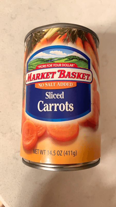 Market Basket Sliced Carrots