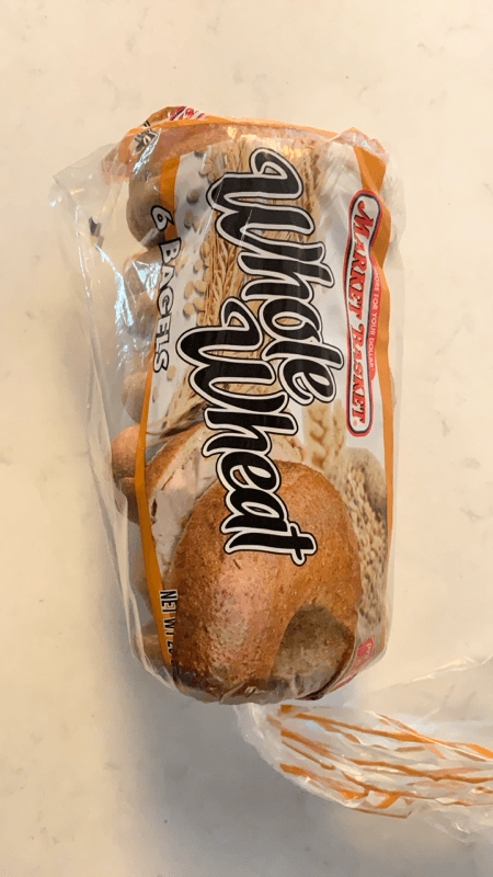 Market Basket Whole Wheat Bagels