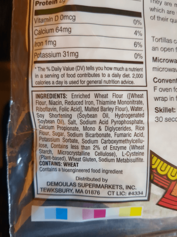 Market Basket Mexican Flour Tortillas