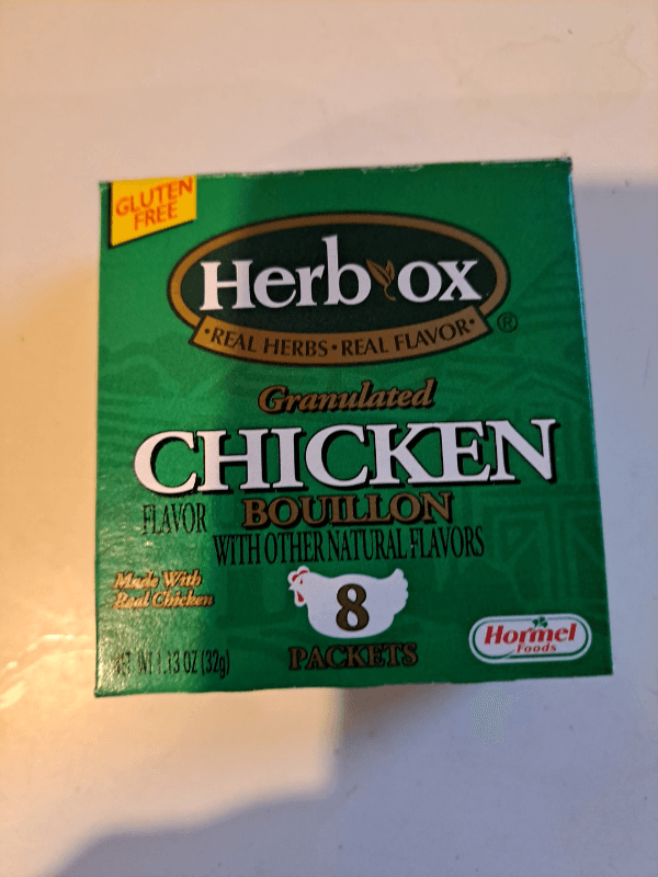 Hormel Foods Herb-Ox Granulated Chicken Flavor Bouillon With Other Natural Flavors