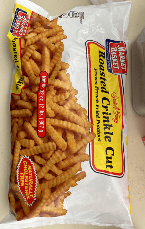 Market Basket Roasted Crinkle Cut  French Fried Potatoes