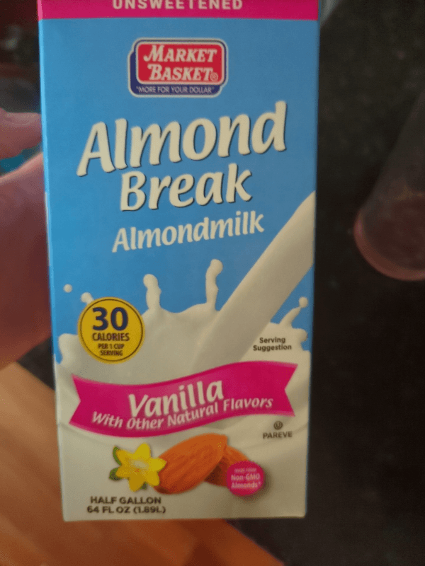 Market Basket Almond Break Unsweetened Vanilla Almondmilk