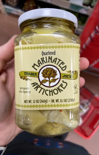 Trader Joe'S Quartered Marinated Artichokes