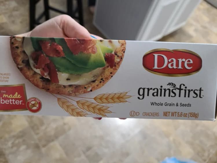 Dare Grains First Whole Grain & Seeds Crackers