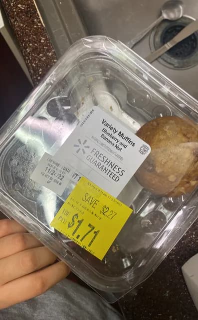 Freshness Guaranteed Variety Muffins Blueberry And Banana Nut