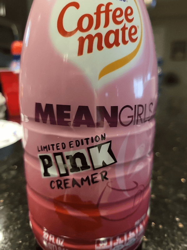 Nestle Coffee Mate Pink Frosting Mean Girls Limited Pink Creamer