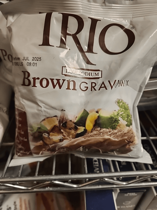Nestle Trio Low Sodium Brown Gravy Mix