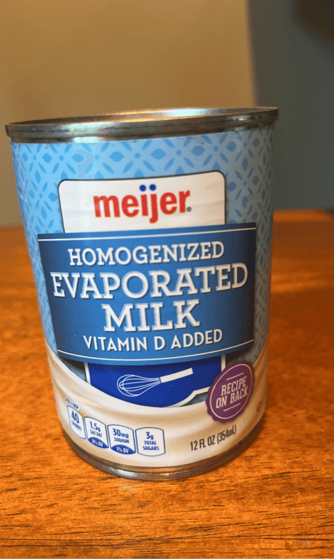 Meijer Homogenized Evaporated Milk Vitamin D Added