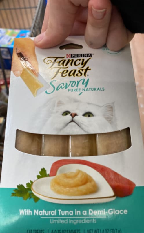 Fancy Feast Savory Puree Naturals Tuna