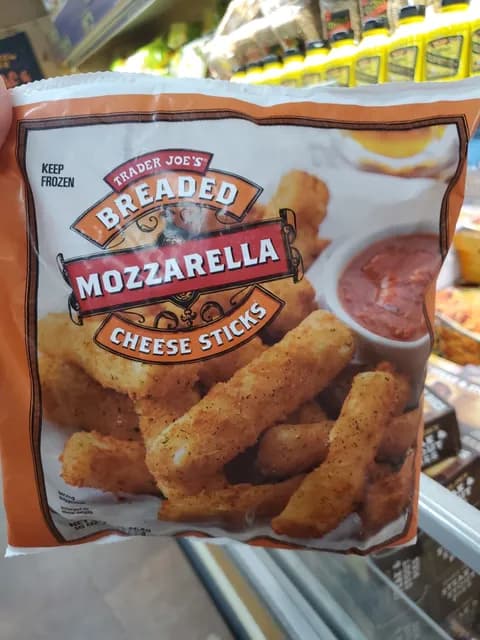 Trader Joe'S Breaded Mozzarella Cheese