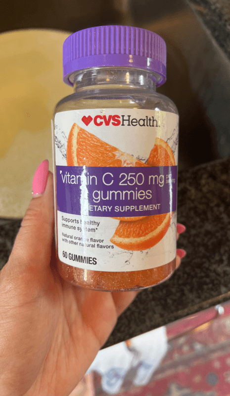 Cvs Health Vitamin C Orange Flavored Gummies Dietary Supplement