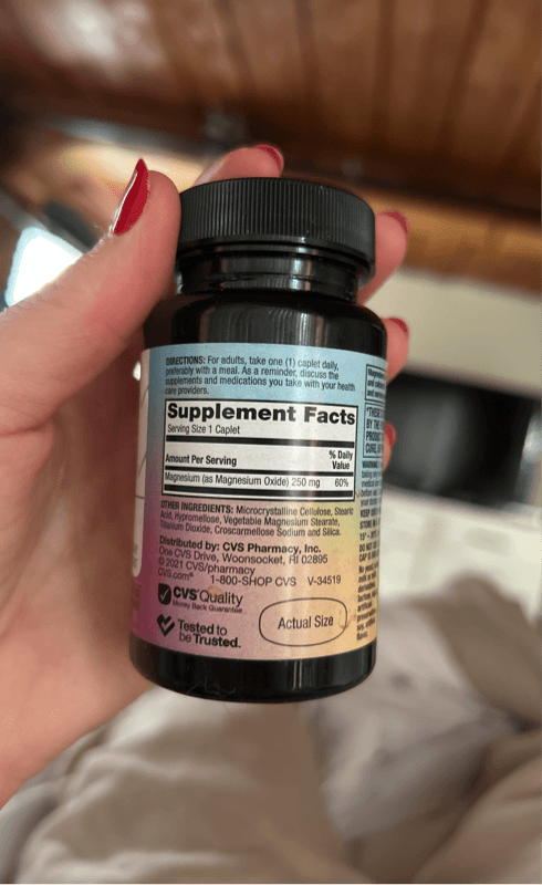 Cvs Health Magnesium 100 Caplets