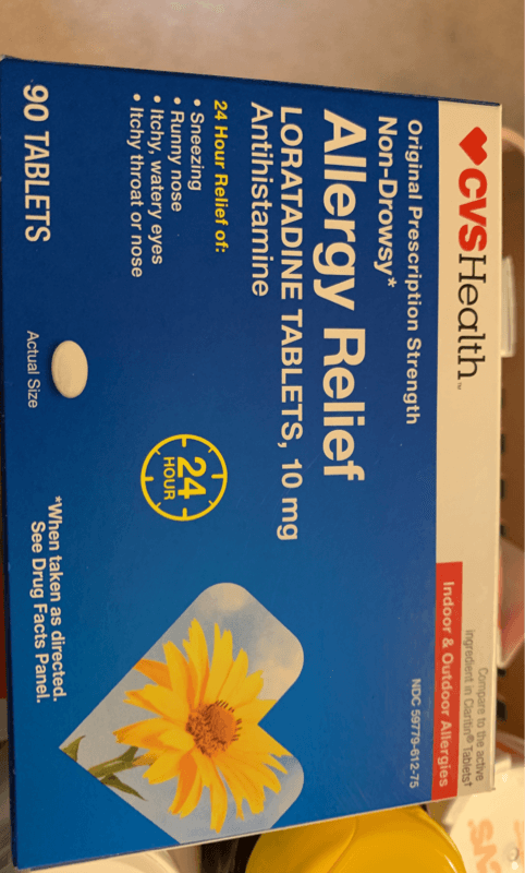 Cvs Health Allergy Relief Loratadine