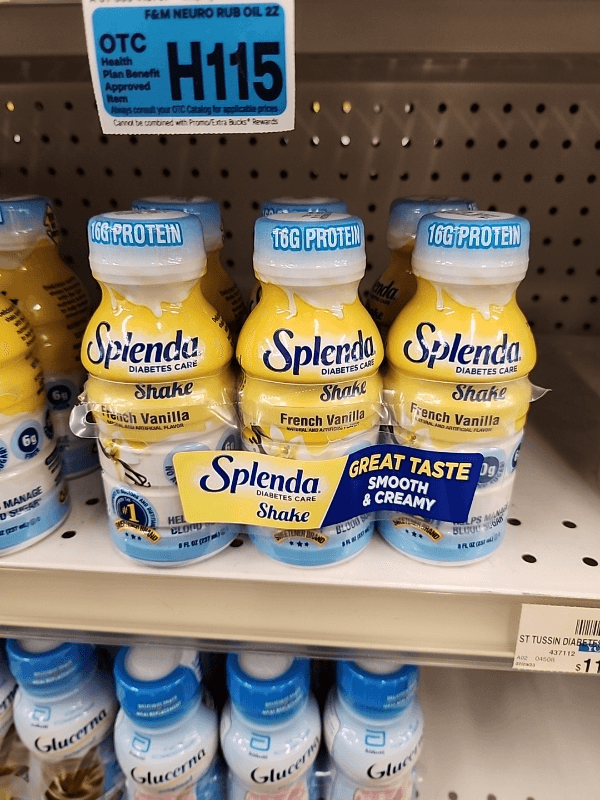 Splenda Diabetes Care Shake French Vanilla