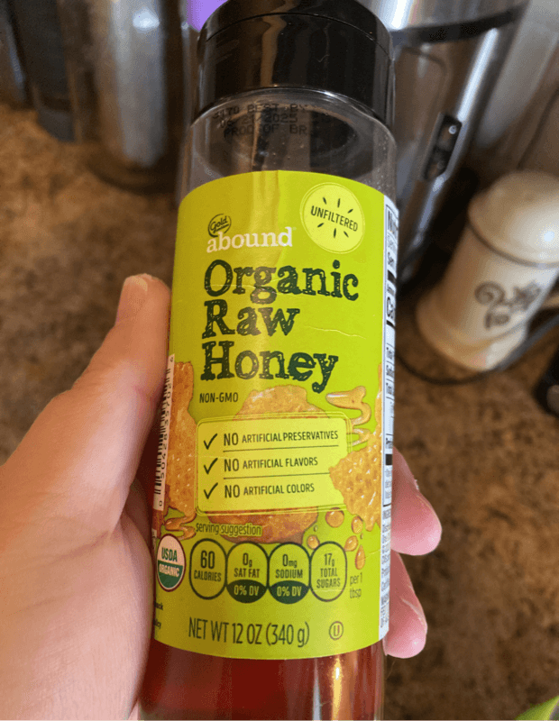 Gold Emblem Abound Organic Raw Honey