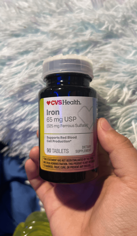 Cvs Health Iron Usp