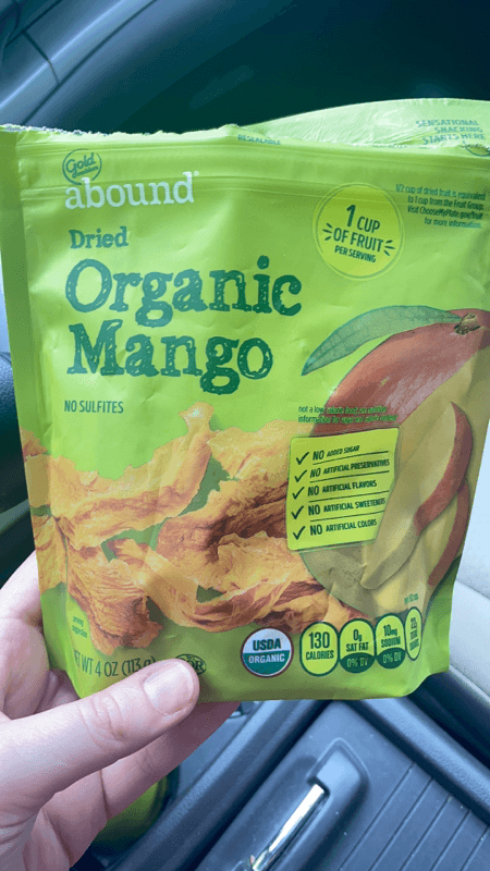 Gold Emblem Abound Dried Organic Mango