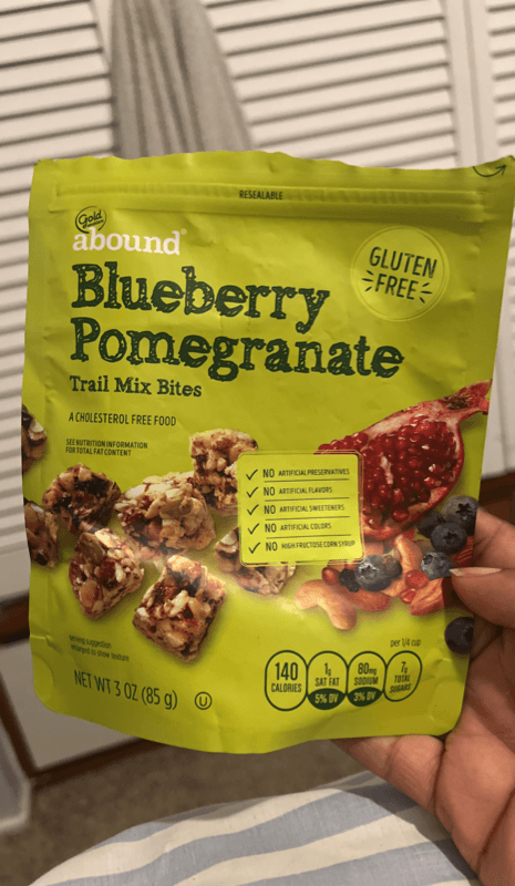 Gold Abound Blueberry Pomegranate Trail Mix Bites