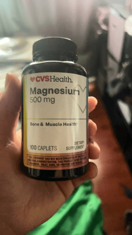 Cvs Health Magnesium Bone & Muscle Health Dietary Supplement 100 Caplets