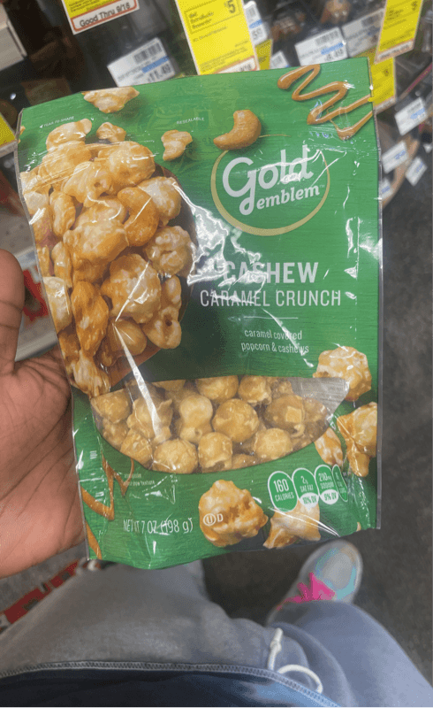 Gold Emblem Cashew Caramel Crunch