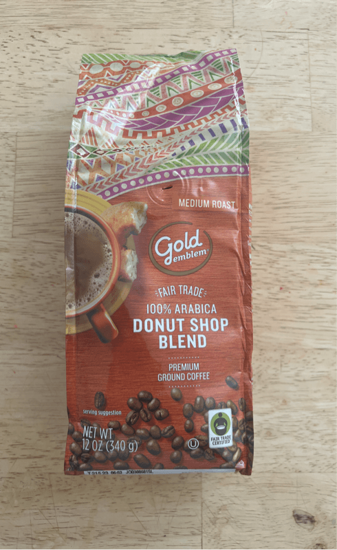 Gold Emblem 100% Arabica Donut Shop Blend Premium Ground Coffee