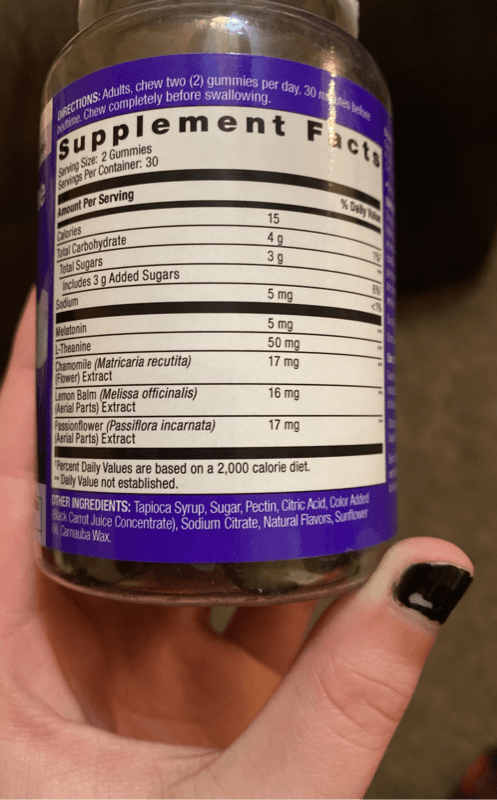 Cvs Health Melatonin + Nighttime Calm* Botanicals - 60 Gummies