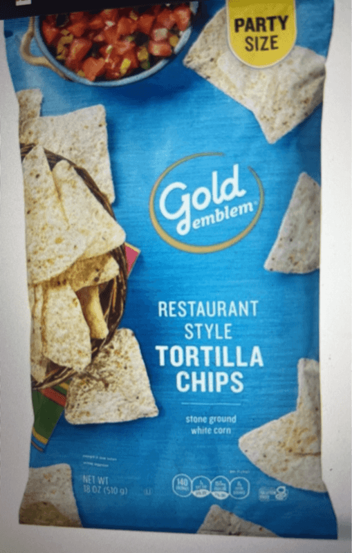 Gold Emblem Restaurant Style Tortilla Chips - Party Size
