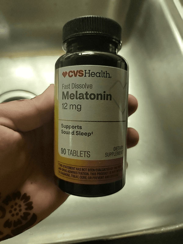 Cvs Health Fast Dissolve Melatonin Dietary Supplement