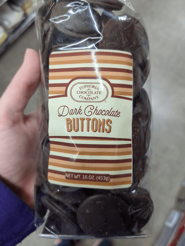 Euphoria Chocolate Company Dark Chocolate Buttons