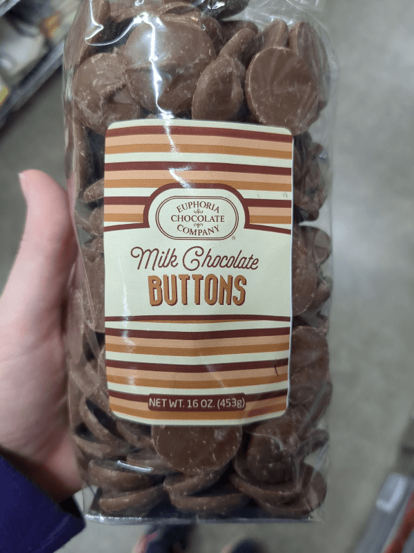 Euphoria Chocolate Company Milk Chocolate Buttons