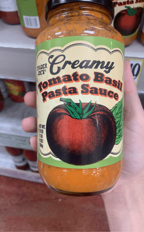 Trader Joe'S Creamy Tomato Basil Pasta Sauce