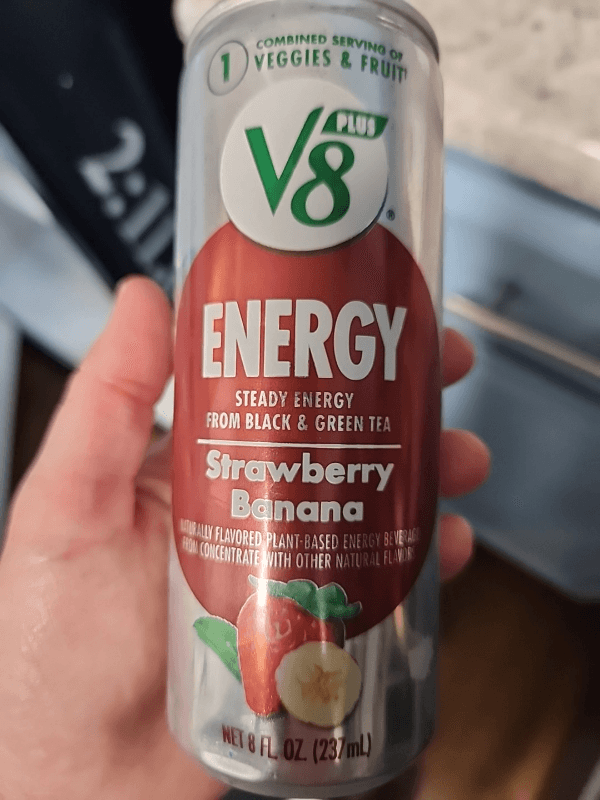 V8 Plus Energy Strawberry Banana