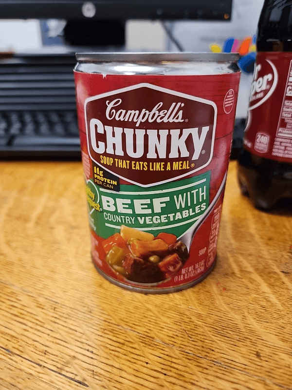 Campbell'S Chunky Beef With Country Vegetables Soup